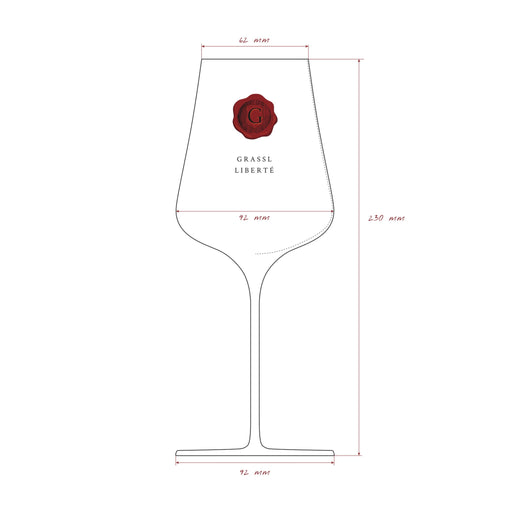 Grassl Mineralité Wine Glass Specifications