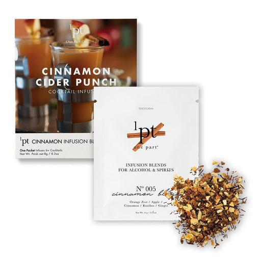 Cinnamon Cider Punch Cocktail Infusion Mixer Packets