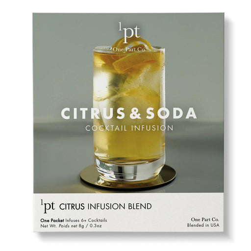 Citrus and Soda Cocktail Infusion Mixer