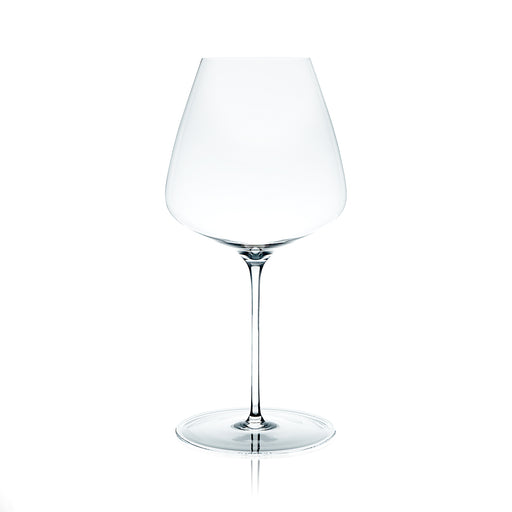 empty Grassl Cru wine glass