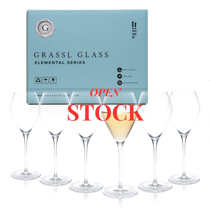 Grassl elemental champagne glass set of 6 open stock